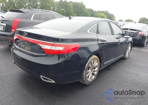 2012 Hyundai Azera из США, поврежденный, VIN KMHFG4JG1CA121395